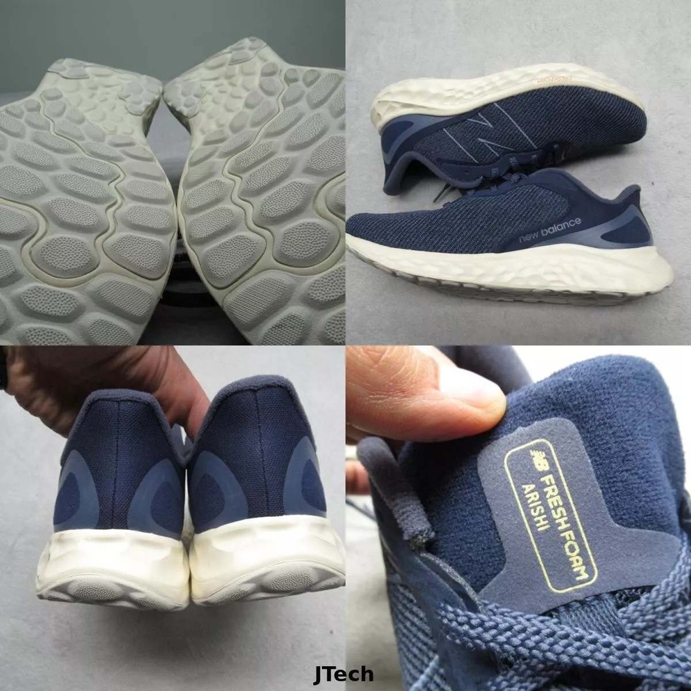New Balance Arishi V4 Shoe Men 12 Blue Fresh Foam Running Unisex‎ Sneaker 13.5W